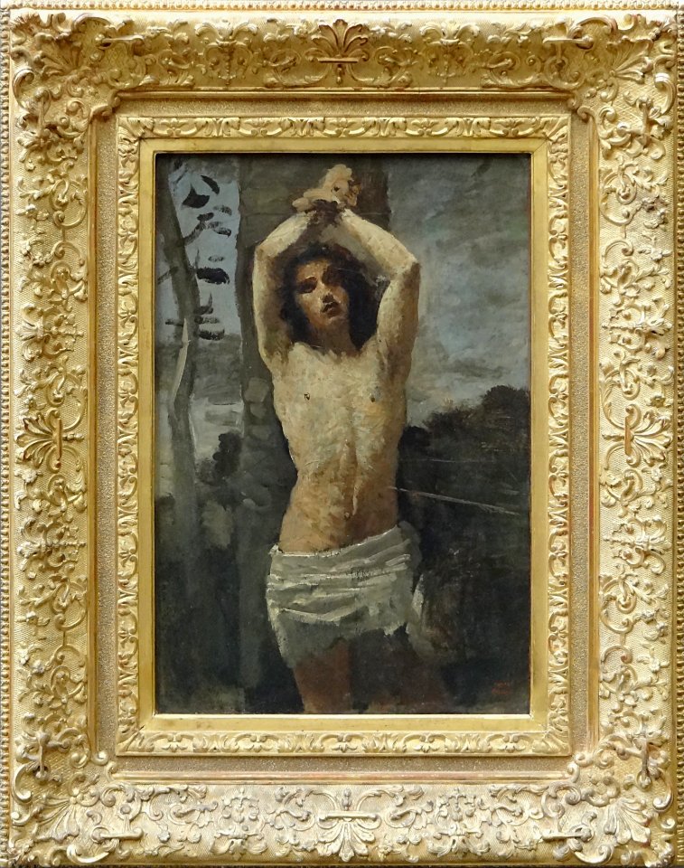 "Saint Sébastien", Camille Corot, vers 1850-1855. Musée du…