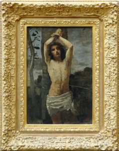 "Saint Sébastien", Camille Corot, vers 1850-1855. Musée du…
