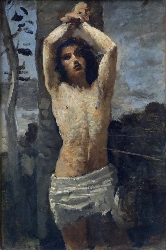 "Saint Sébastien", Camille Corot, vers 1850-1855. Musée du…