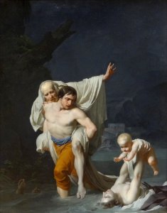 "Le Déluge", Jean-Baptiste Regnault, 1798. Musée du Louvre…