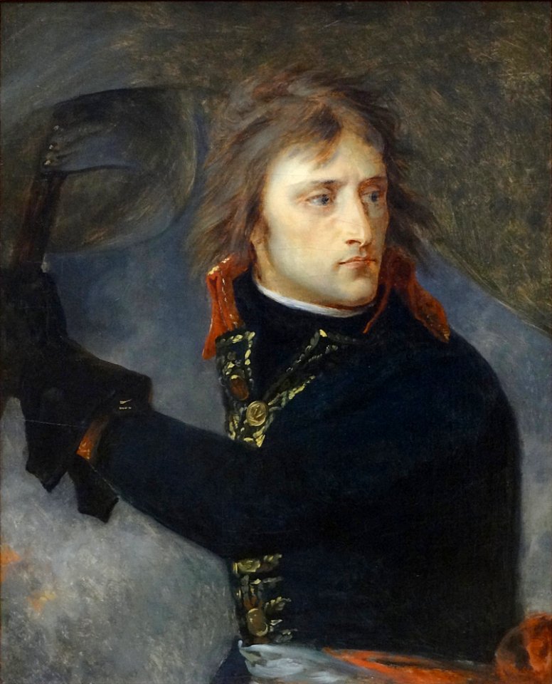 "Bonaparte au pont d'Arcole" (étude), Antoine-Jean Gros, 1…