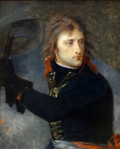 "Bonaparte au pont d'Arcole" (étude), Antoine-Jean Gros, 1…
