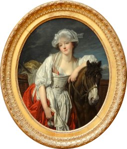 "La laitière", Jean-Baptiste Greuze, vers 1772-1773. Musée…. Free illustration for personal and commercial use.