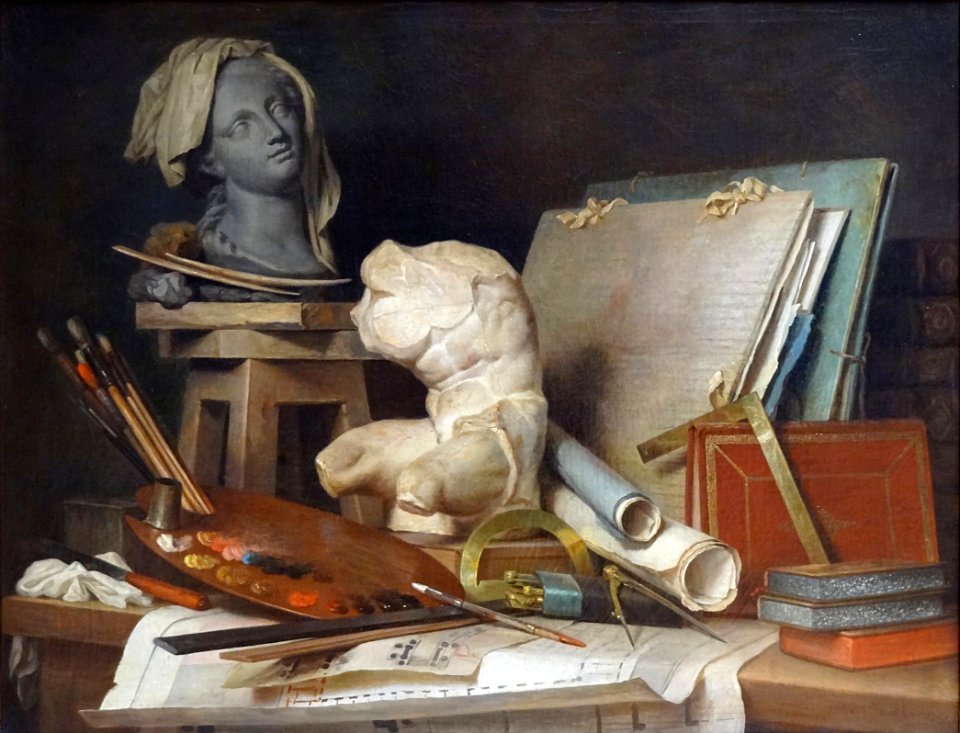 "Les attributs de la Peinture, de l'Architecture et de la …