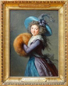 "Portrait de madame Molé-Reymond", Elisabeth Vigée-Le Brun…. Free illustration for personal and commercial use.