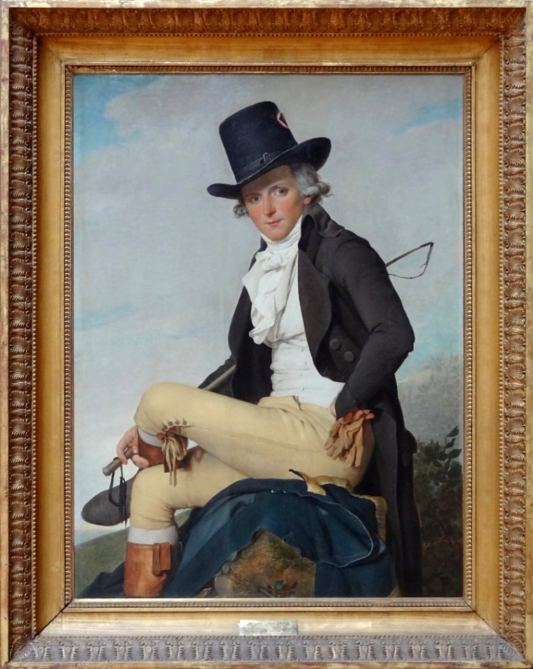 "Pierre Sériziat", Jacques-Louis David, Salon de 1795. Mus…