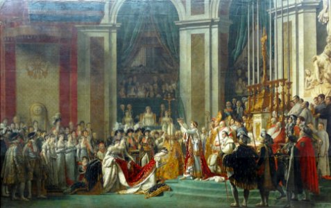 "Le Sacre de Napoléon", Jacques-Louis David, 1805-1807. Mu…. Free illustration for personal and commercial use.