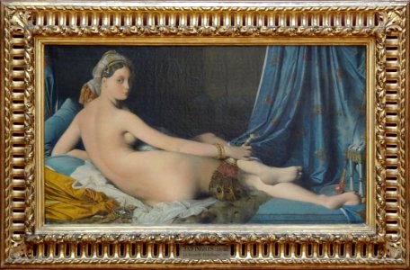 "Une odalisque", dite "La Grande Odalisque", Jean-Auguste-…. Free illustration for personal and commercial use.