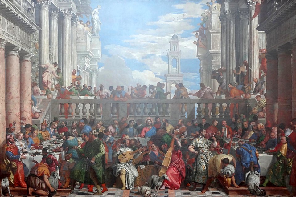 "Les Noces de Cana", Paul Véronèse, 1562-1563. Musée du Lo…
