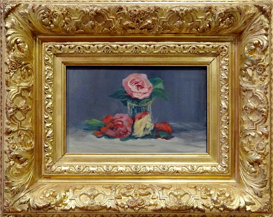 "Nature morte aux pivoines", Alfred Lindon. Musée du Louvr…