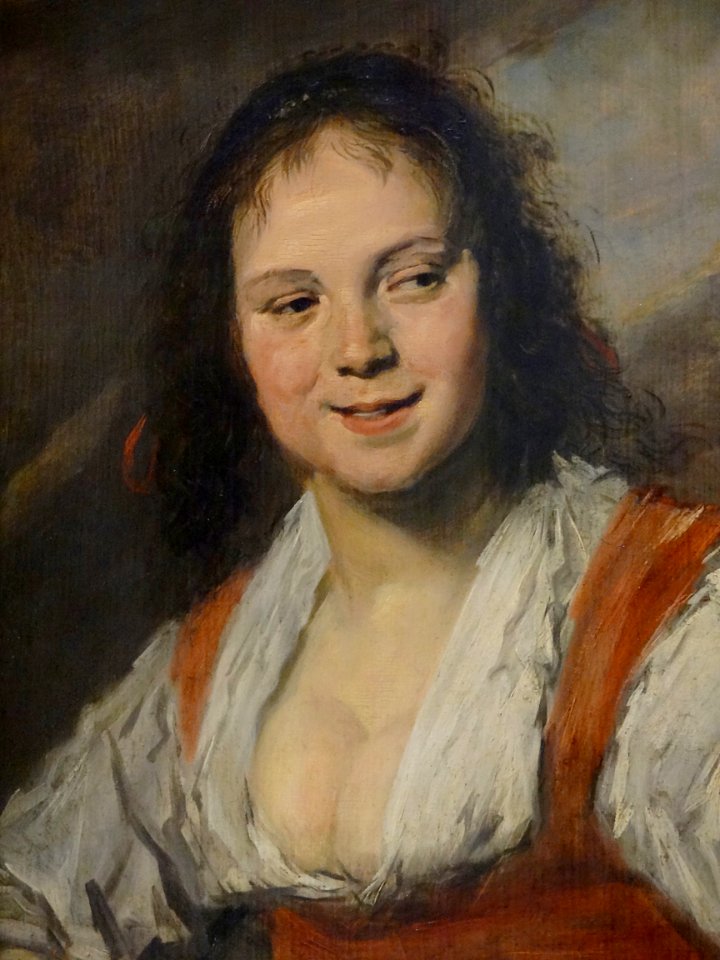 "Figure de fantaisie", dite "La Bohémienne", Frans Hals, v…