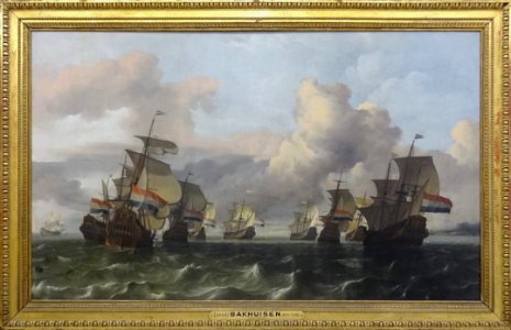 "Le retour de la flotte de la Compagnie des Indes néerland…. Free illustration for personal and commercial use.