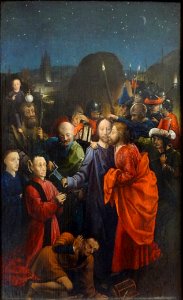 "Le Baiser de Judas et l'Arrestation du Christ", Maître de…. Free illustration for personal and commercial use.
