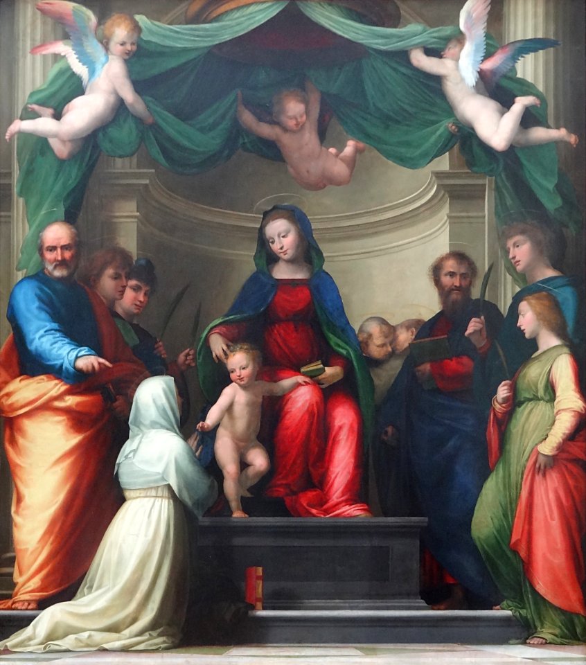 "Le Mariage mystique de sainte Catherine de Sienne", Fra B…