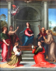 "L'Incarnation du Christ", Fra Bartolomeo, 1515. Musée du …
