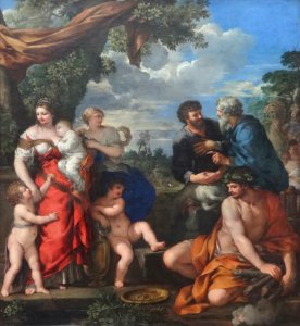 "L'alliance de Jacob et de Laban", Pierre de Cortone, vers…