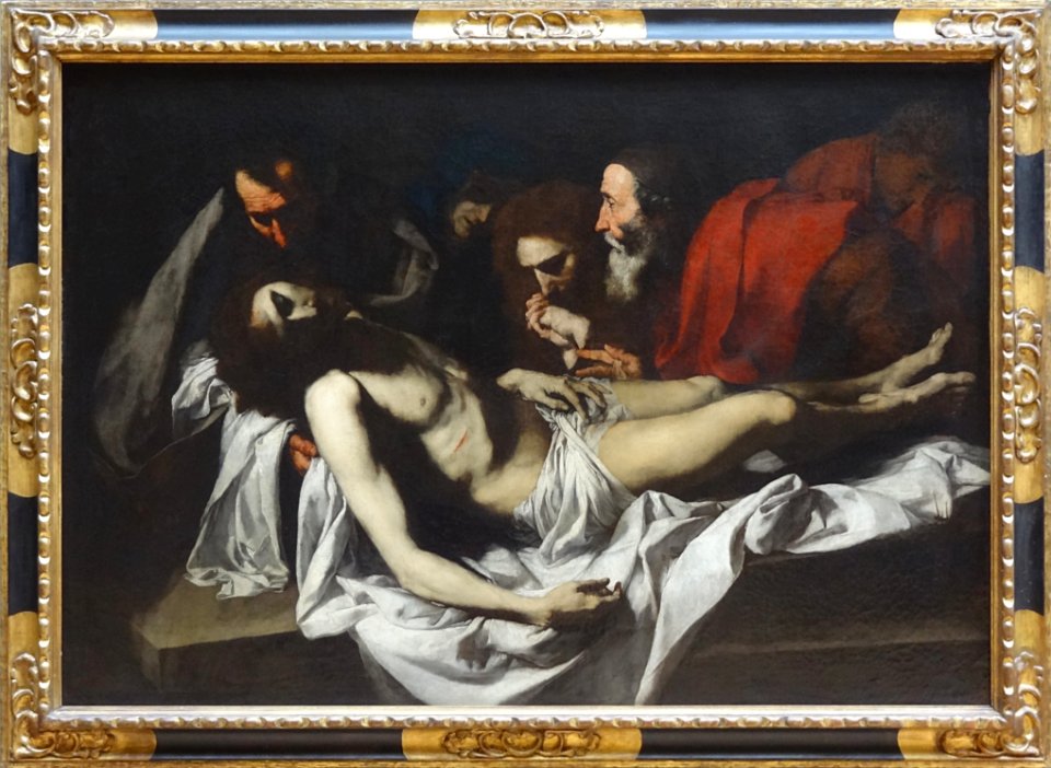 "La Déposition du Christ", Jusepe de Ribera, fin des année…