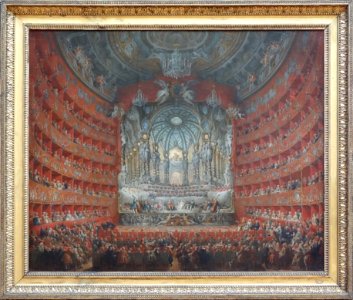 "Fête musicale donnée par le cardinal de La Rochefoucauld …