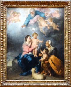 "La Sainte Famille", dit "La Vierge de Séville", Bartolomé…