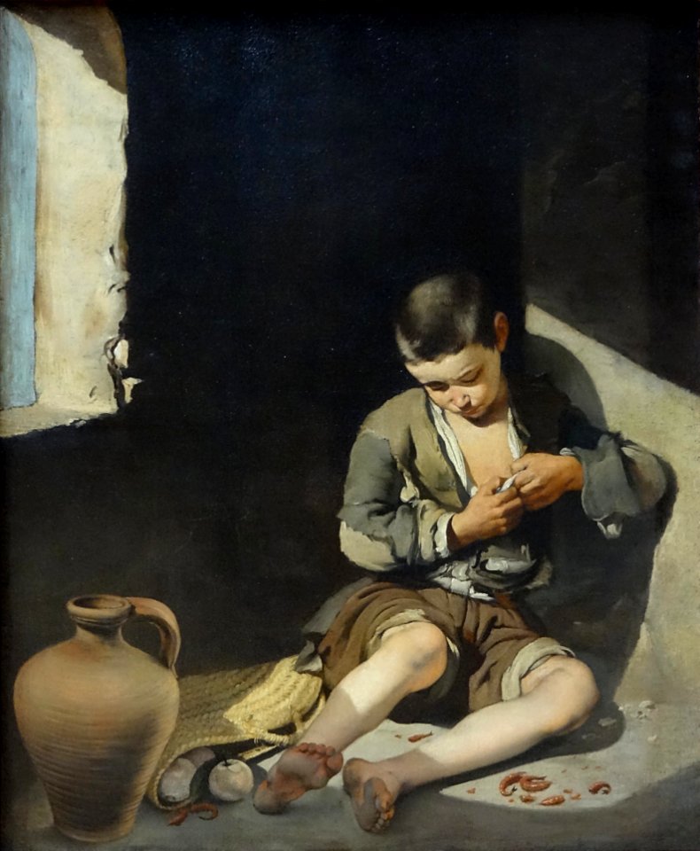 "Le jeune mendiant", Bartolomé Esteban Murillo, vers 1645-…