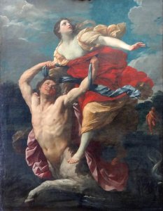 "Déjanire enlevée par le centaure Nessus", Guido Reni, 161…