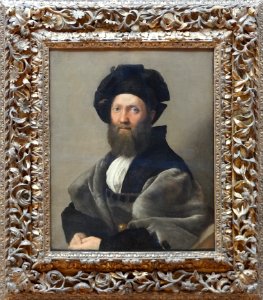 "Portrait de Baldassare Castiglione", Raphaël. Musée du Lo…