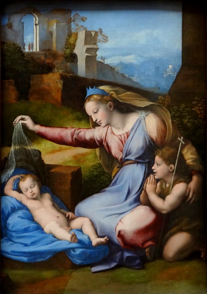 "La Vierge à l'Enfant avec le petit saint Jean", dit "La V…