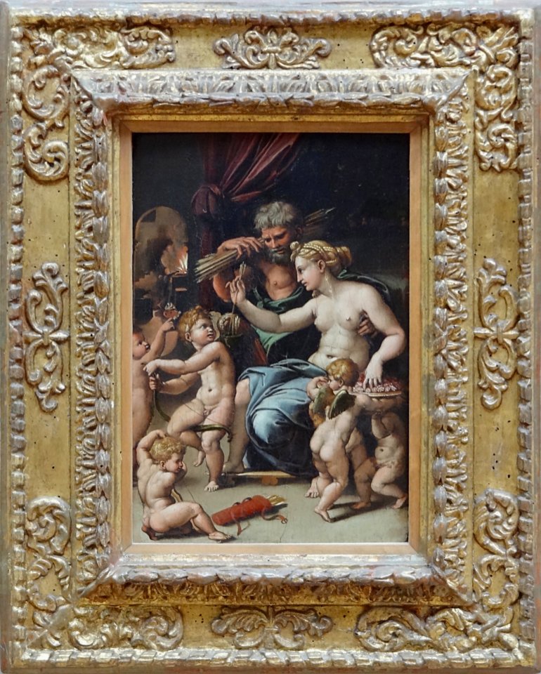 "Vénus et Vulcain", atelier de Giulio Romano. Musée du Lou…