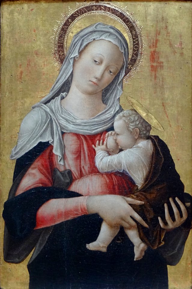 "La Vierge allaitant l'Enfant", Bartolomeo Vivarini, vers …