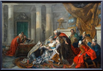 "Le Dédain de Mardochée envers Aman", Jean-François de Tro…