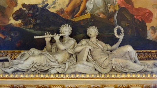 Musée du Louvre, galerie d'Apollon : "Euterpe et Clio" (Th…
