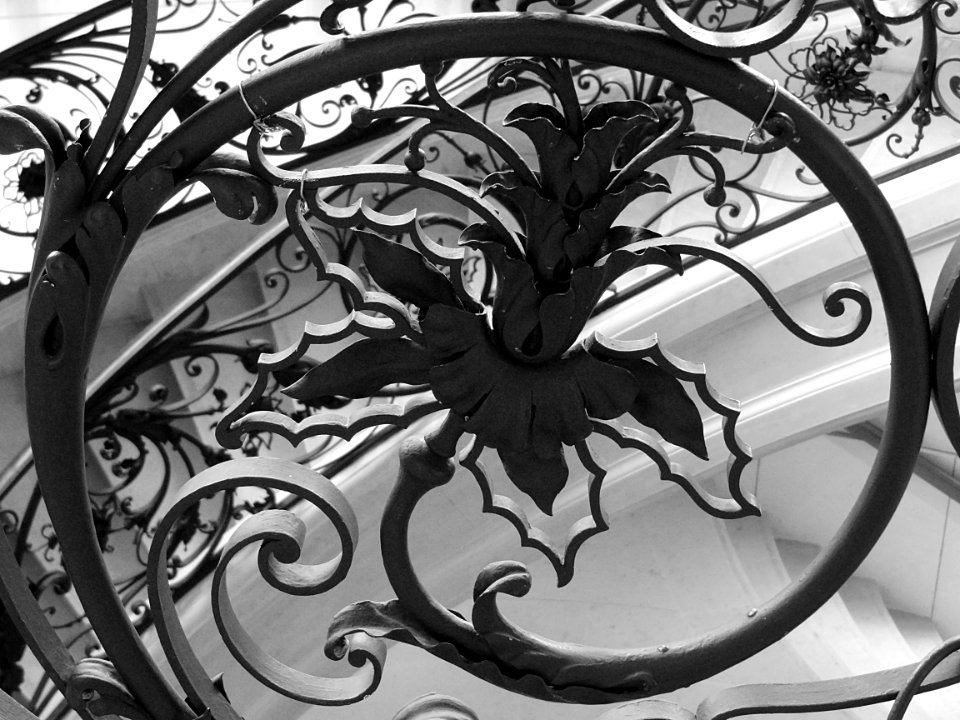Détail de l'un des deux grands escaliers du Petit Palais, …