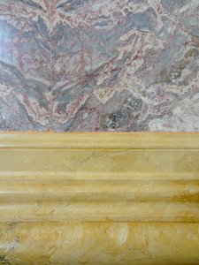 Un détail de la décoration de l'intérieur du Petit Palais,…