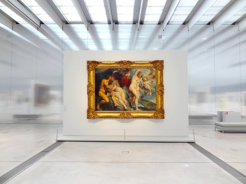 Louvre Lens, Galerie du temps, point de vue.