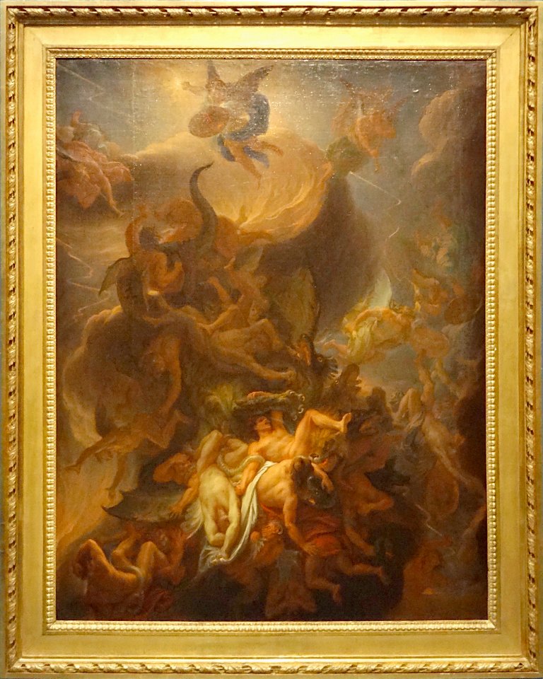 "La chute des anges rebelles", (esquisse pour la troisième…