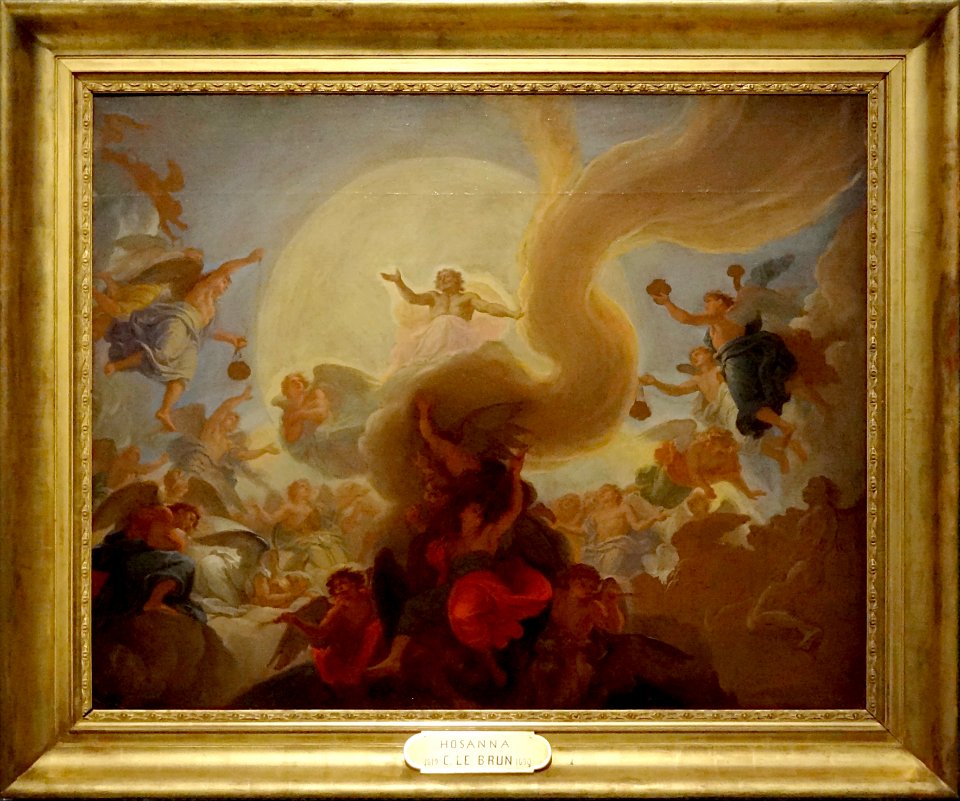 "Dieu dans sa Gloire", (esquisse pour la troisième chapell…