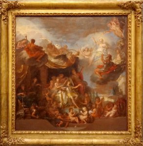 "Le roi gouverne par lui-même" (esquisse pour la Galerie d…