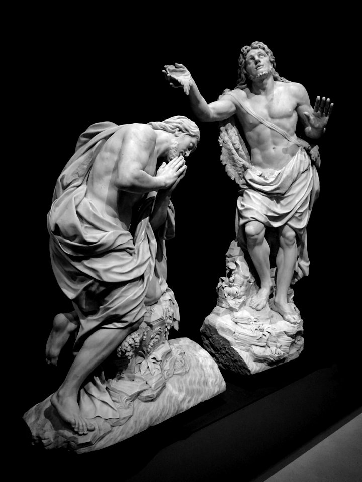"Le Baptême du Christ", Jean-Baptiste Tuby, vers 1680. Lou…