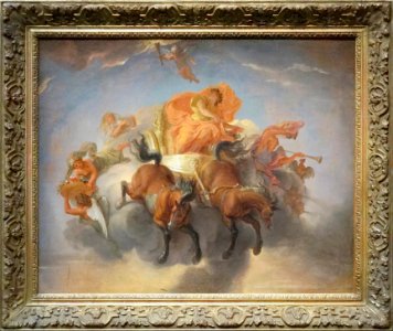 "Le Char de l'Aurore", esquisse pour la coupole du Pavillo…