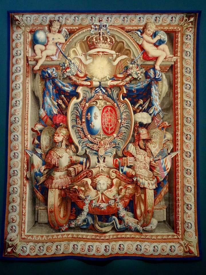 "Portière du char de triomphe", manufacture des Gobelins, …
