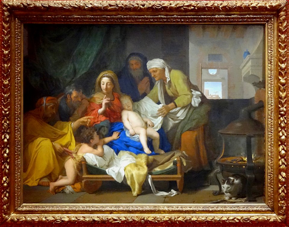 "Le sommeil de l'Enfant Jésus" ou "Le Silence", Charles Le…