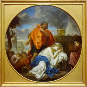 "Le Sacrifice de Jepthé", Charles Le Brun, vers 1656. Louv…