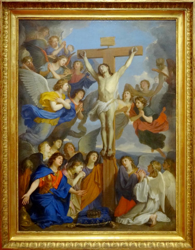 "Le Crucifix aux anges", Charles Le Brun, vers 1654-1661 (…