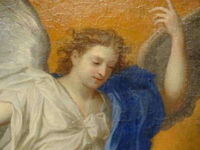 "Le Sacrifice de Manué" (détail), Charles Le Brun, vers 16…