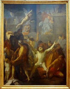 "Martyre de Saint-André", Charles Le Brun, 1647. Louvre Le…