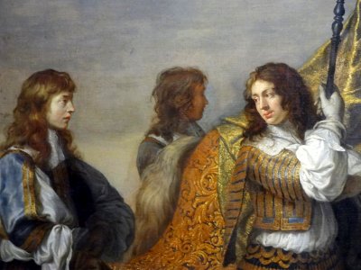"Portrait équestre du chancelier Séguier" (détail), Charle…