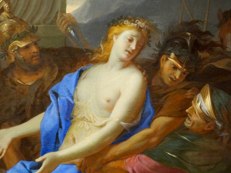 "Le Sacrifice de la princesse troyenne Polyxène" (détail),…