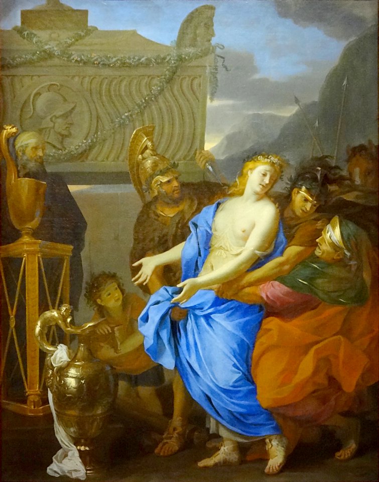 "Le Sacrifice de la princesse troyenne Polyxène", Charles …