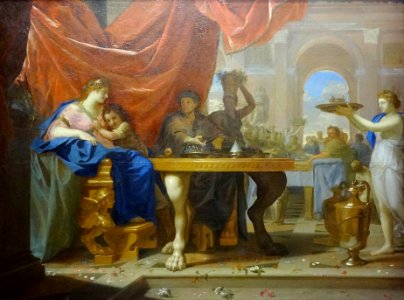 "Le banquet de Didon et Enée", Charles Le Brun, vers 1646-…