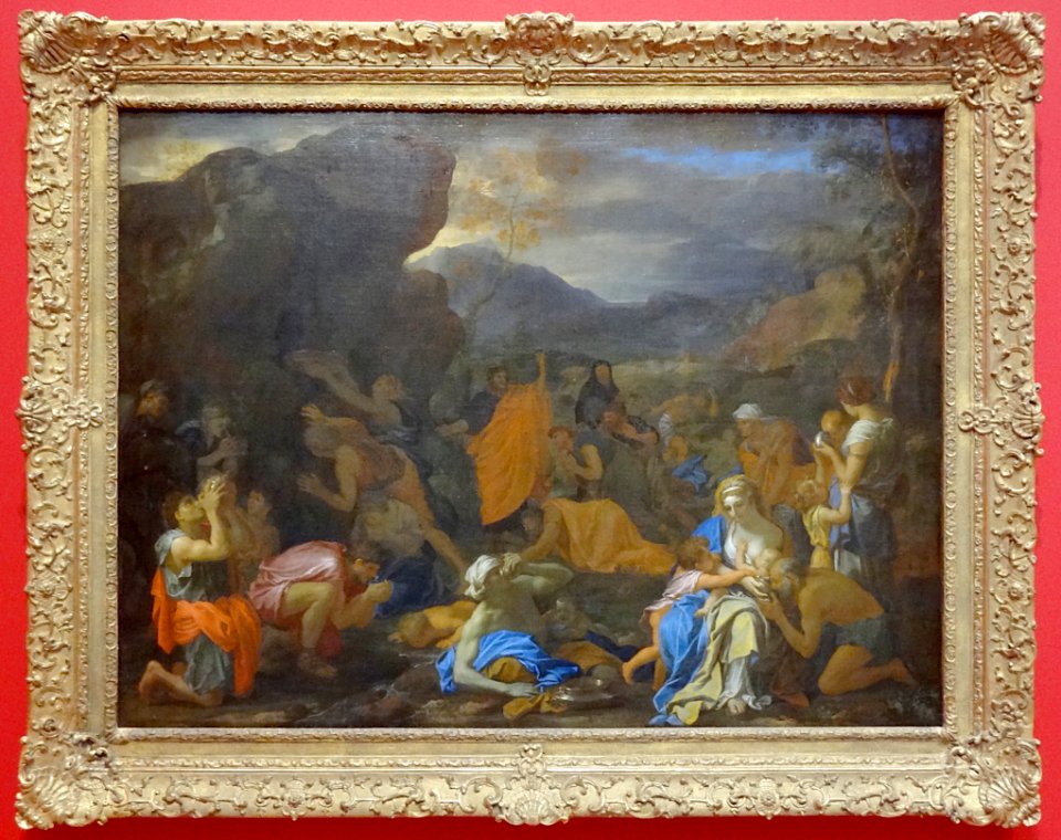 "Le Frappement du rocher", Charles Le Brun, vers 1647-1655…